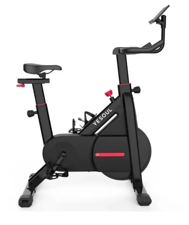 Bicicletă Fitness Yesoul Spinning Bike C1A Suport Display Rezistentă Magnetică Negru — imaginea 2