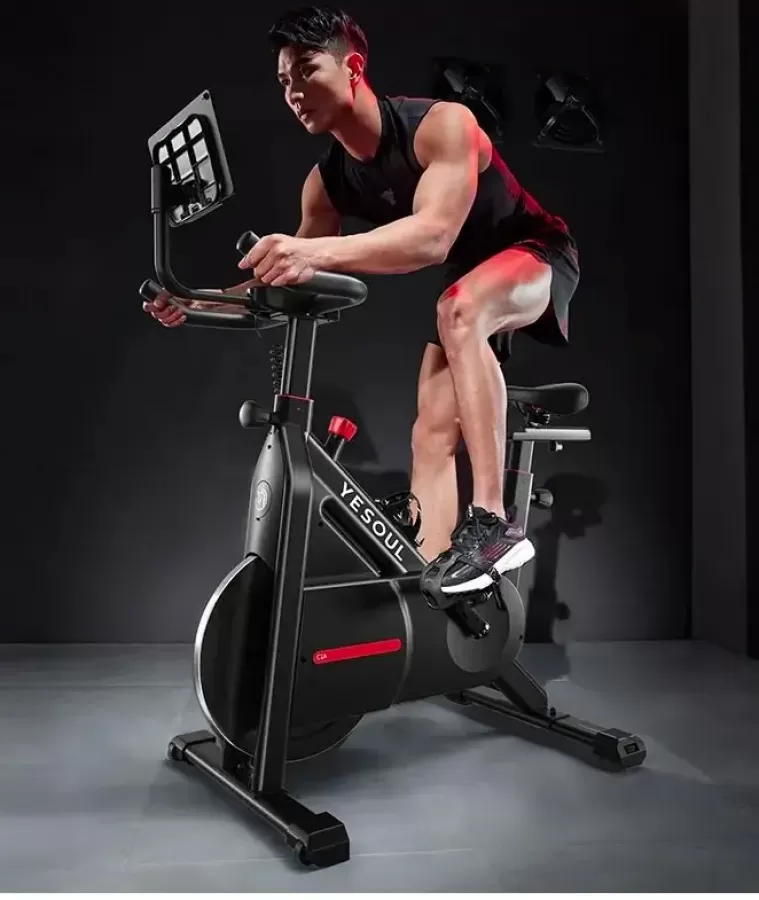 Bicicletă Fitness Yesoul Spinning Bike C1A Suport Display Rezistentă Magnetică Negru — imaginea 6