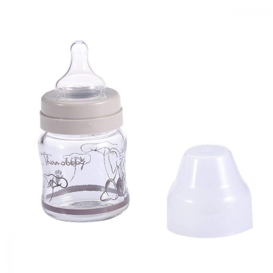 Set 2 Biberone Sticla Gat Larg 120ml +0luni Savana