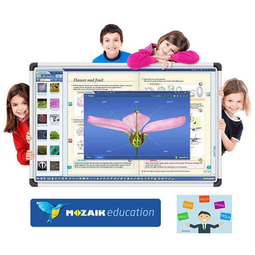 Software mozaBook Multilanguage Lectii Interactive in Timp Real Licenta 1 Dispozitiv / 1 An