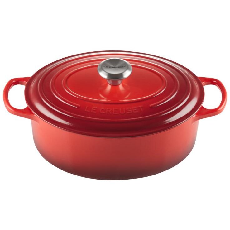 Oala Cu Capac Signature Roaster Oval 27Cm Oven Red