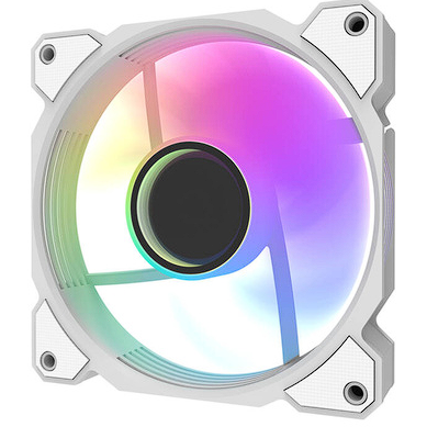 Ventilator Carcasa DR08  1600RPM ARGB 30dBa 59.1CFM Alb