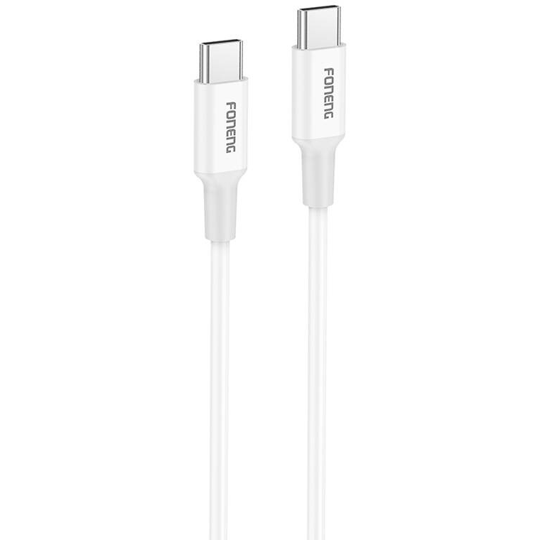Cablu Date X106 USB-C 60W 1.2m Alb