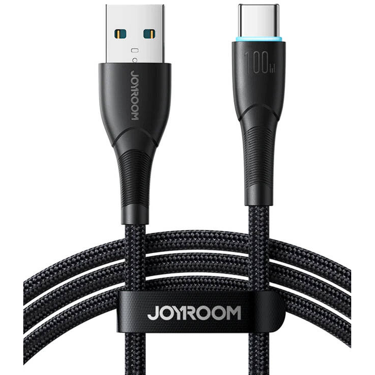 Cablu Date SA32-AC6 Starry USB-A USB-C 100W 1m Negru