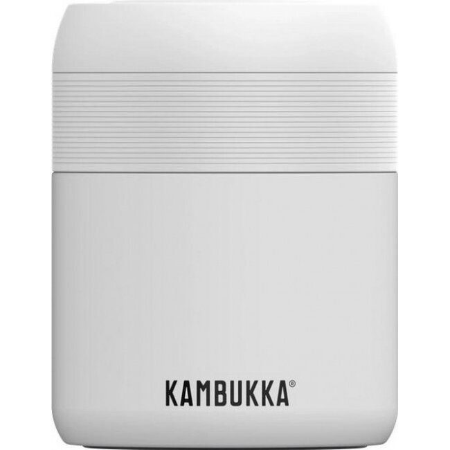 Termos Bora Chalk White 600ml 13x10x10cm Alb
