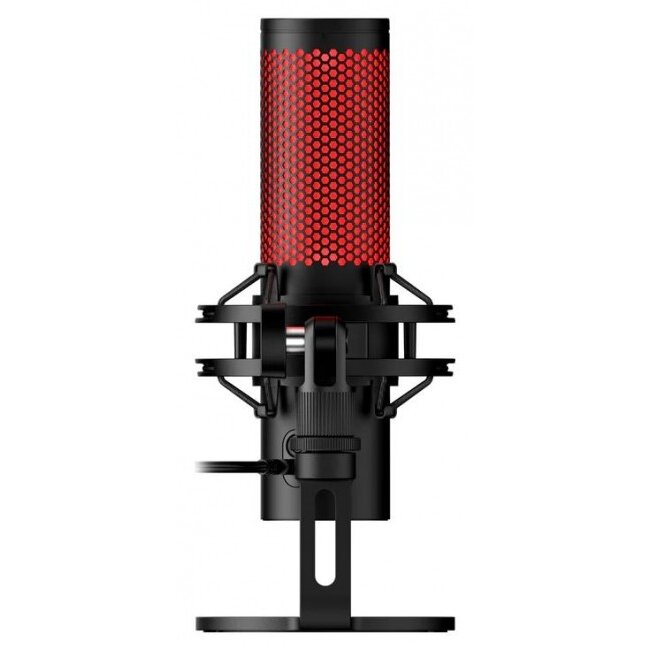 Microfon HyperX QuadCast 2 -7.5dB 20-20000Hz 3m 1 x miniJack 3.5mm 1 x USB-C Roșu — imaginea 4