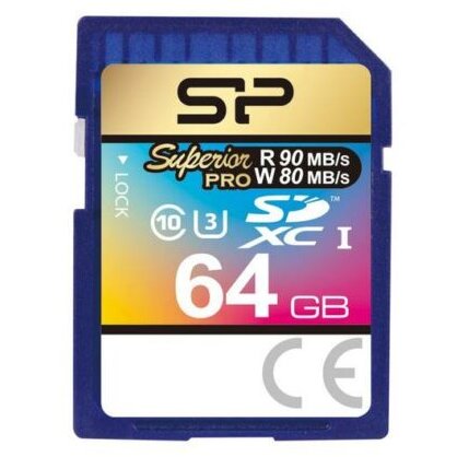 Card de Memorie SDXC SP 64GB CL10 UHS-I U3