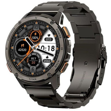 Smartwatch FW110CZ Titan Chronos Ecran 1.43Inch AMOLED IP69K 5AT Negru
