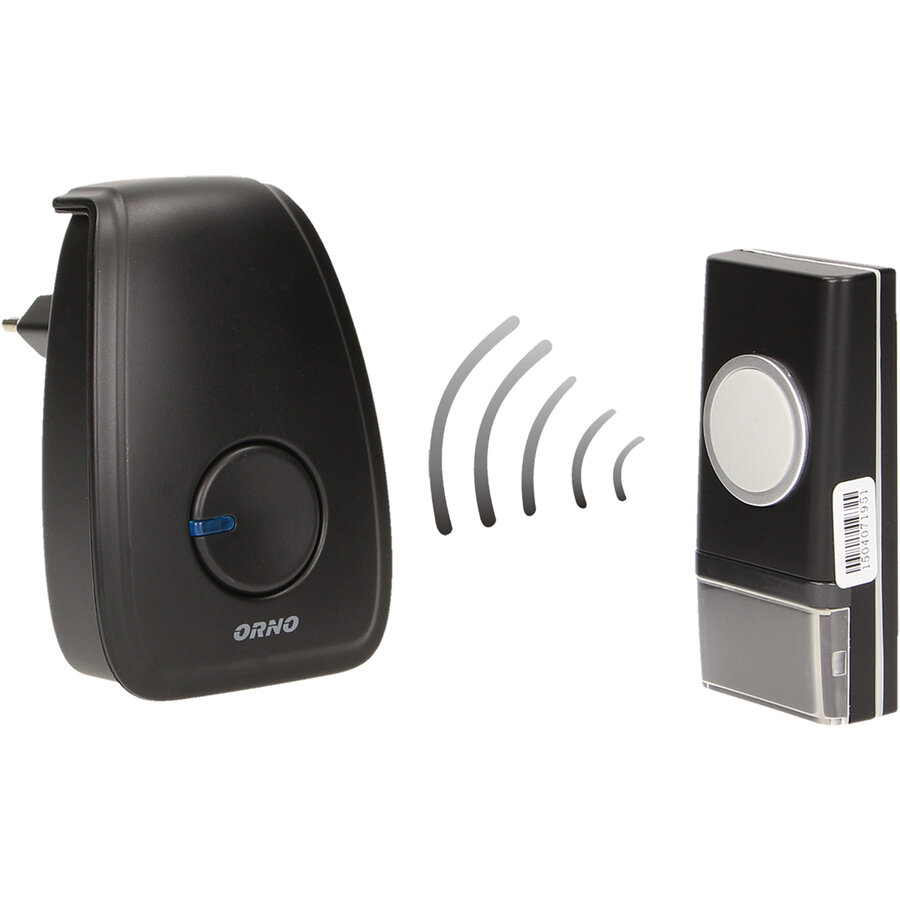 Sonerie Wireless Opera AC OR-DB-YK-117 100M 36 Tonuri 90dB IP20/IP40 Negru