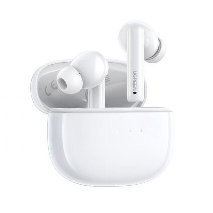 Casti WS106 Wireless Intraauriculare Butoni ANC Bluetooth Alb
