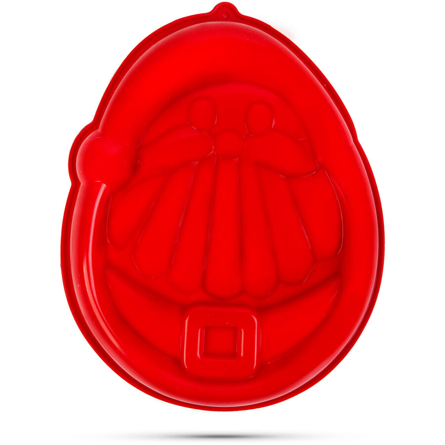 Forma de Copt 58766 Model Mos Craciun din Silicon Rosu