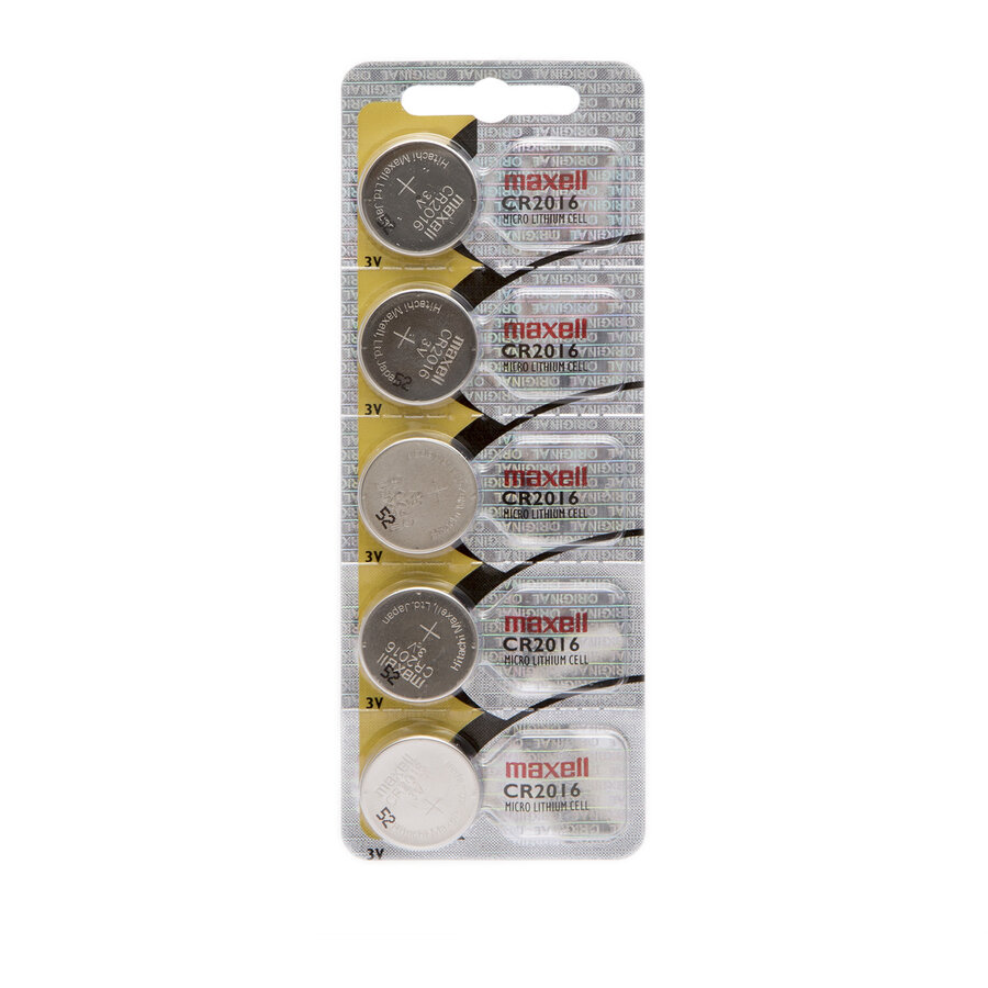 Set 5 Baterii 18740 Tip Buton CR 2016 Li 3V Blister