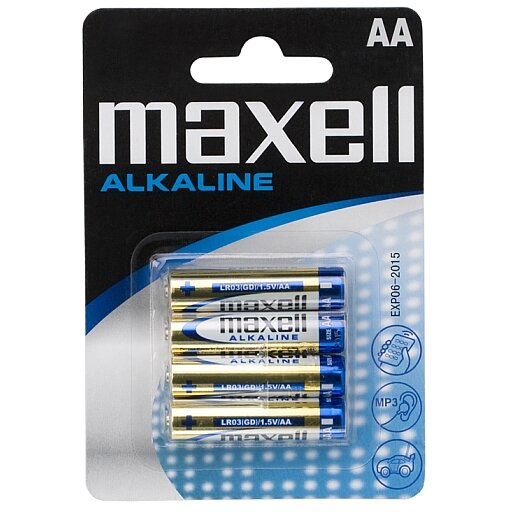 Set 4 Baterii Alcaline 18720 Tip AA LR6 1.5V