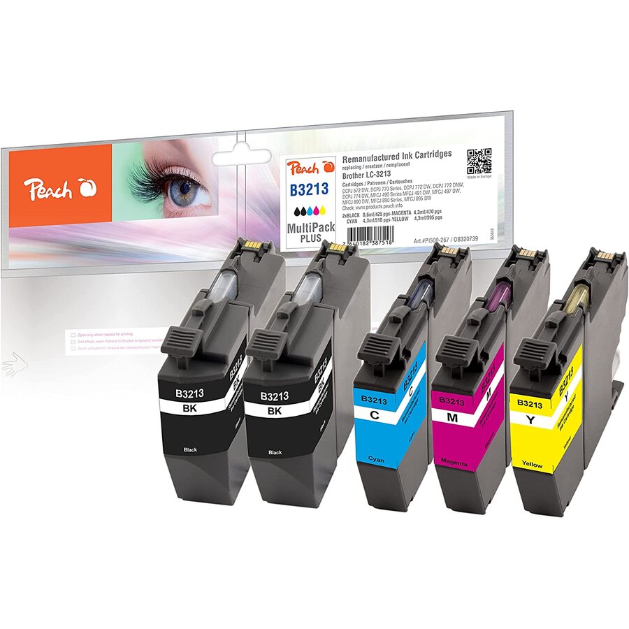 Consumabil Ink Economy Pack Plus PI500-267 (compatible with Brother LC-3213)