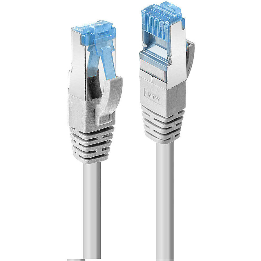 Cablu Rețea Lindy Cat.6A U/UTP LSZH 5m Grey