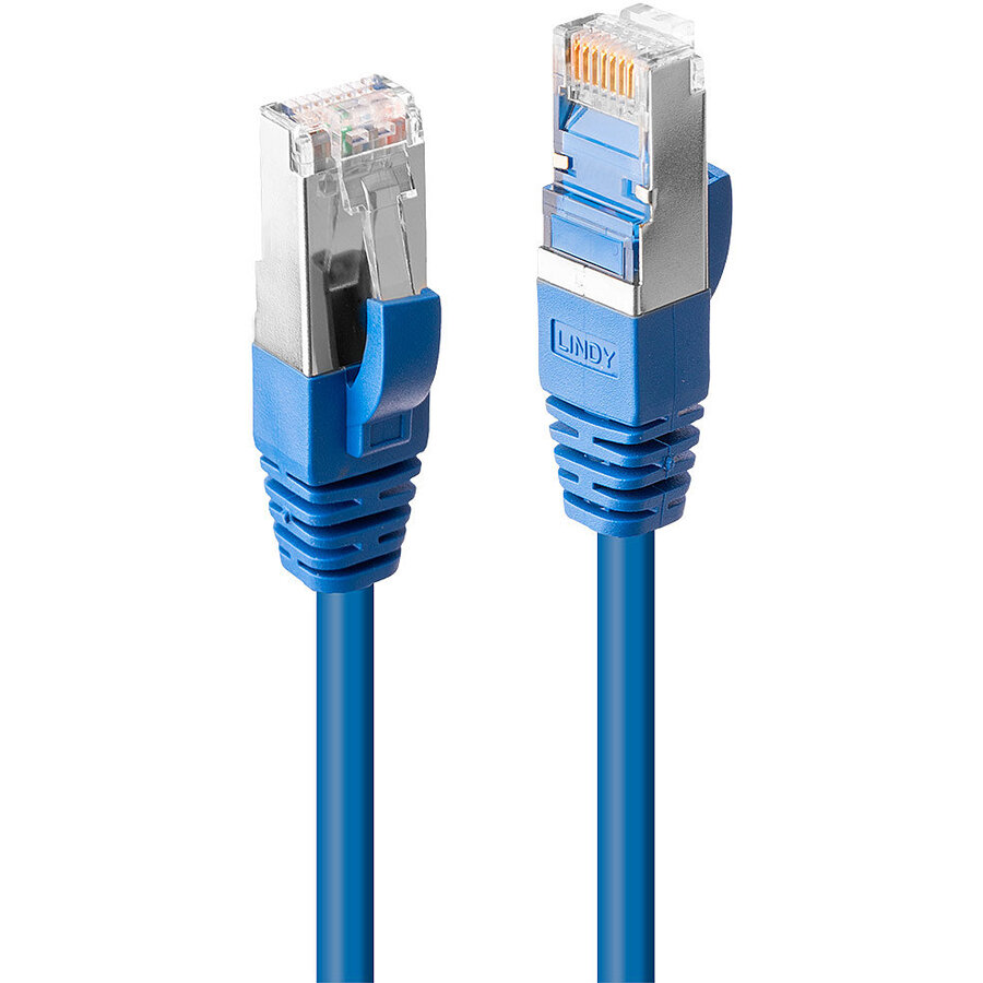 Cablu Rețea Lindy Cat 6 S/FTP LSZH 2m Blue