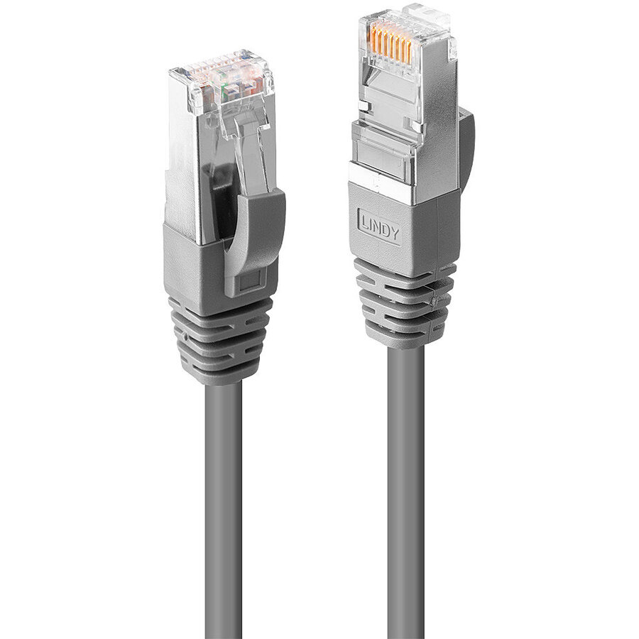 Cablu Rețea Lindy Cat 6 S/FTP LSZH 0.3m Grey