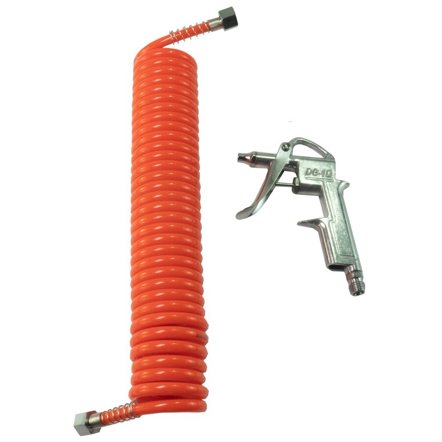 Pistol Pneumatic de Suflat Aer PSA003 cu Furtun Poliuretan 5M