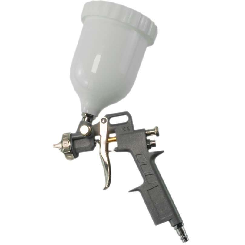 Pistol de Vopsit Pneumatic PSA007 5 Bar Duza 1.5MM Rezervor 600ML Alb/Gri