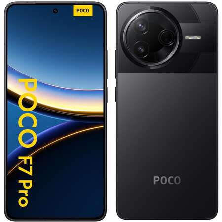 Smartphone Xiaomi POCO F7 Pro 12GB 512GB Negru ITGalaxy.ro