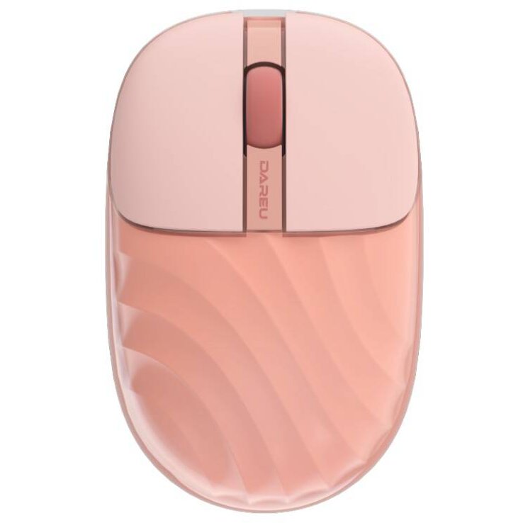 Mouse LM135D, Bluetooth, 2.4G, 1200 DPI, 300 mAh, Roz