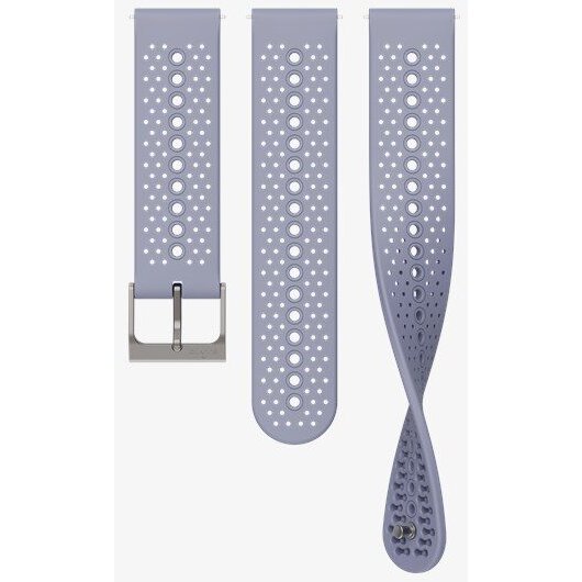 Curea Ceas 22 ATH1 Pentru Antrenament Silicon S+M Mist Blue