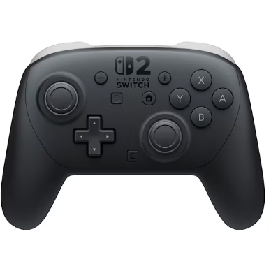 Controller Nintendo Switch 2 Pro Funcționalitate Amiibo Încorporată Negru