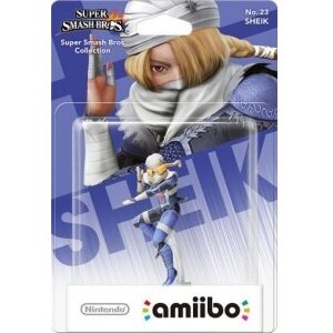 Figurina Nintendo of Europe SE Amiibo Sheik No. 23 (Super Smash)