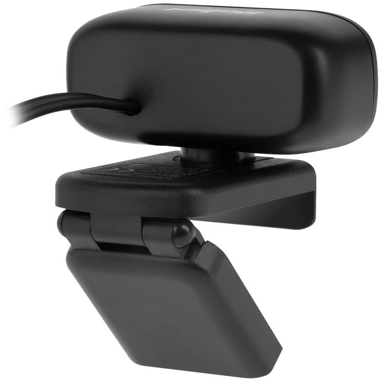 Camera Web Rebel 720p CMOS 1280 x 720px Microfon Stereo 30fps Negru — imaginea 2