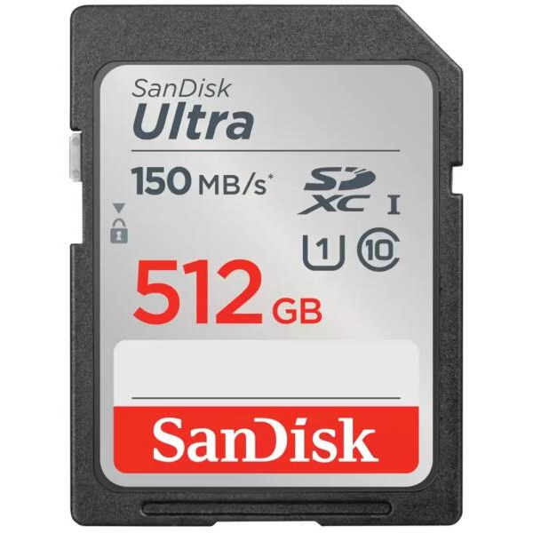 Card De Memorie Ultra SDSDUNC-512G-GN6IN SDXC 512GB UHS-I U1 Clasa 10