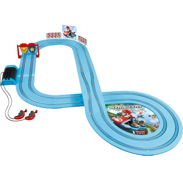 Pista De Curse First Nintendo Mario Kart 1-2 Soferi +36luni Albastru