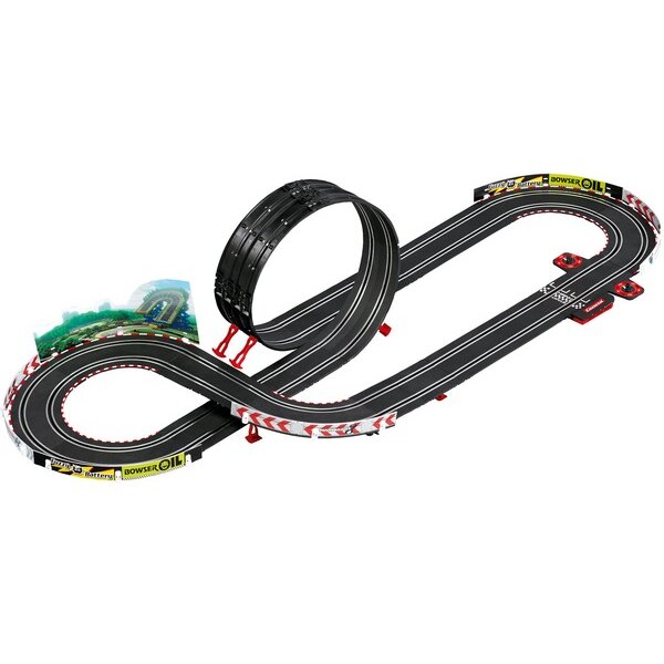 Pista De Curse GO Nintendo Mario Kart  P-Wing 1:43 4.9m +6ani Negru