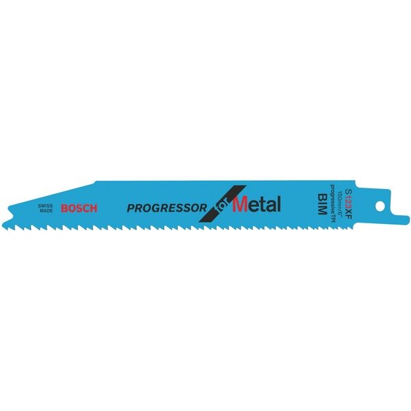 Set Lame de Ferăstrău Sabie Bosch S 123 XF Pentru Metal Lungime 150mm 100x Bucăți
