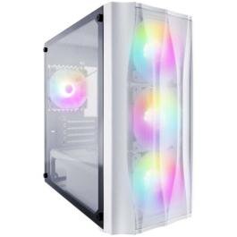 Carcasa Gaming X3-M-4F1-W-WH Alb