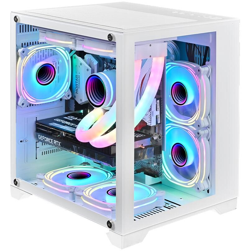 Carcasa Gaming MV5 Alb