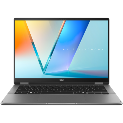 Laptop Vivobook 14 Flip TP3407SA (Procesor Intel Core Ultra 7 258V (12M Cache, up to 4.80 GHz) 14 WUXGA Touch, 32GB, 1TB SSD, Intel Arc 140V, Win 11 Pro, Gri) - imagine 2
