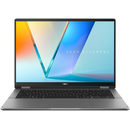 Laptop ASUS Vivobook 14 Flip WUXGA 14 inch Intel Core Ultra 7 258V 32GB 1TB PCIe Windows 11 Pro Matte Gray