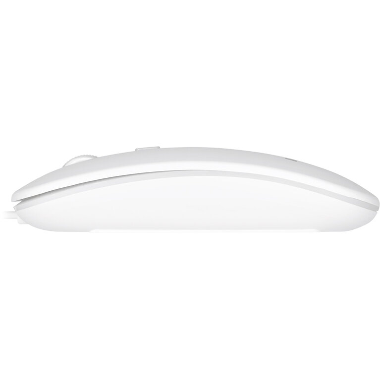 Mouse Optic Rebel cu Fir 1200dpi Alb — imaginea 2