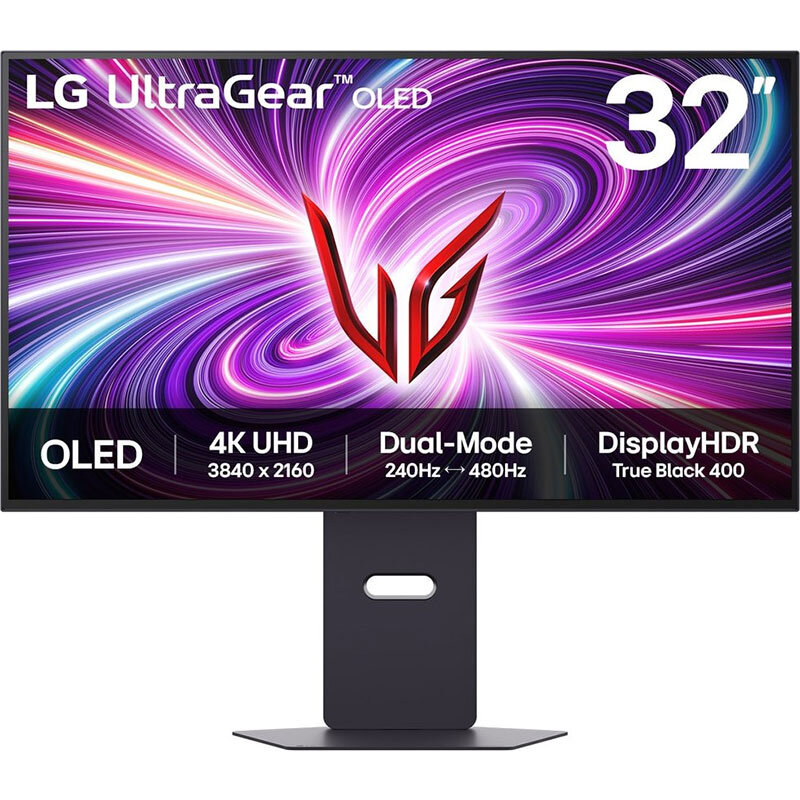 Monitor OLED Gaming UltraGear 32GS95UV-B 31.5inch UHD 4K 0.03ms 240Hz Black