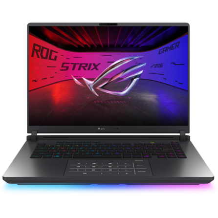 Laptop Gaming 16'' ROG Strix G16 G615LR, 2.5K 240Hz, Procesor Intel Core Ultra 7 255HX (30M Cache, up to 5.20 GHz), 32GB DDR5, 2TB SSD, GeForce RTX 5070 Ti 12GB, No OS, Volt Green - imagine 2