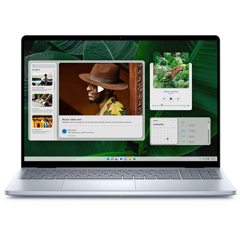 Laptop Inspiron 16 5640 16 inch QHD+ Intel Core 7 150U 16GB DDR5 1TB SSD nVidia GeForce MX570A 2GB FPR Windows 11 Pro 3Yr CIS Ice Blue