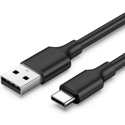 Cablu Date si Incarcare USB-A - USB-C US287 18W 0.25m Negru