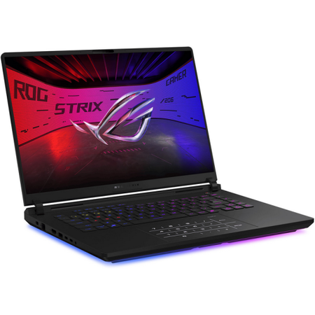 Laptop ASUS ROG Strix Scar 16 inch 2.5K Intel Core Ultra 9 275HX 32GB 2TB SSD RTX 5080 Free Dos Black