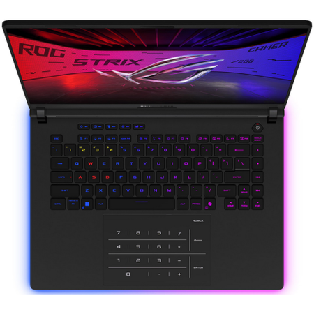 Laptop ASUS ROG Strix Scar 16 inch 2.5K Intel Core Ultra 9 275HX 32GB 2TB SSD RTX 5080 Free Dos Black