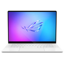 Laptop ASUS ROG Zephyrus G16 WQXGA 16 inch Intel Core Ultra 9 285H 64GB 2TB SSD RTX 5080 Free Dos Platinum White