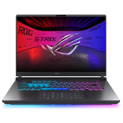 Laptop ROG Strix G16 G615 G615LW-S5047, 16 inch 2560 x 1600, Intel Core Ultra 9 275HX 24 C / 24 T, 2.7 GHz - 5.4 GHz, 40 MB cache, 28 W, 32 GB DDR5, 2 TB SSD, Nvidia GeForce RTX 5080, Fara sistem de operare, Gri - imagine 2