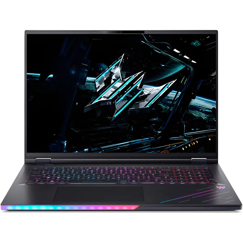 Laptop Predator Helios 18 AI WQXGA 18 inch Intel Core Ultra 9 275HX 32GB 2TB PCIe RTX 5080 Windows 11 Pro Abyssal Black