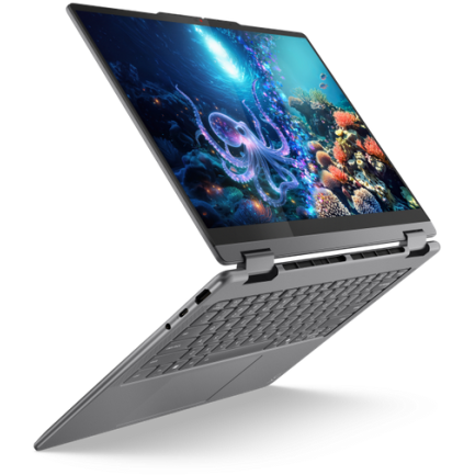 Laptop Lenovo Yoga 7 WQXGA+ 14 inch Intel Core Ultra 7 258V 32GB 1TB PCIe Windows 11 Home Luna Grey