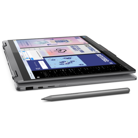 Laptop Lenovo Yoga 7 WQXGA+ 14 inch Intel Core Ultra 7 258V 32GB 1TB PCIe Windows 11 Home Luna Grey