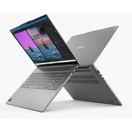 Laptop Lenovo IdeaPad Slim 5 OLED 16 inch AMD Ryzen AI 5 340 16GB 1TB PCIe Free Dos Luna Grey